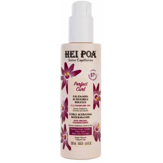 Hei Poa Perfect Curl Eau-en-Soin Activatrice Boucles 200 ml