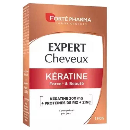 Forté Pharma Expert Cheveux Kératine Comprimés x 30