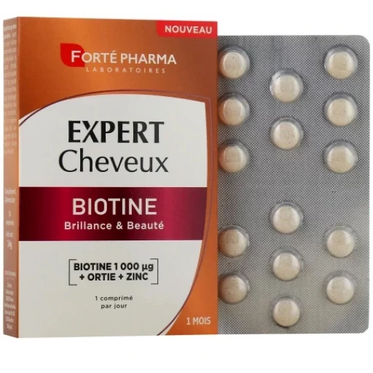 Forté Pharma Expert Cheveux Biotine Comprimés x 30