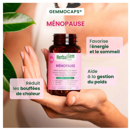 HerbalGem Ménopause Gélules x 30 - image 2