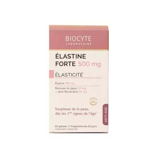 Biocyte Élastine Forte 500 mg Gélules x 60