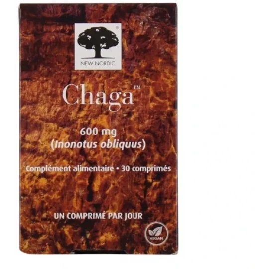 New Nordic Chaga 600 mg Comprimés x 30 - image 3