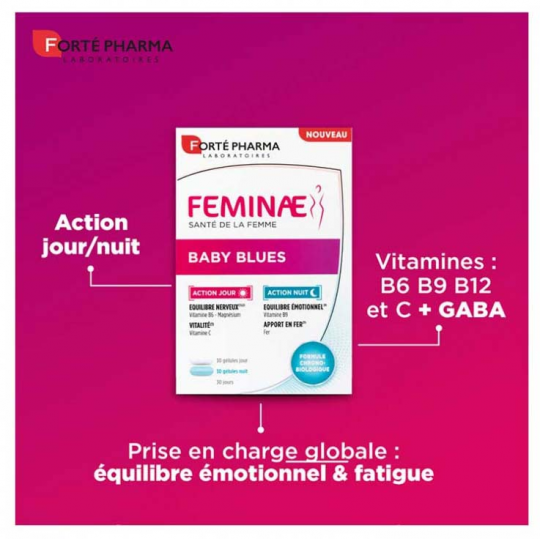Forté Pharma Feminae Baby Blues Gélules x 60 - image 2