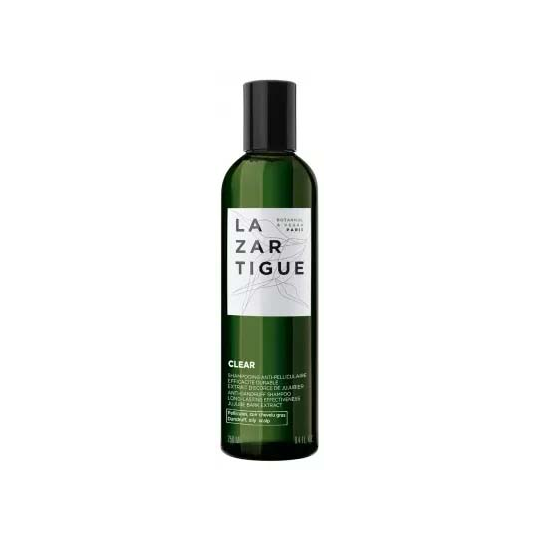 Lazartigue Clear Shampoing Anti-Pelliculaire Cuir Chevelu Gras 250 ml