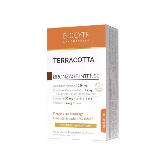 Biocyte Terracotta Bronzage Intense Gélules x 60