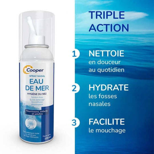 Cooper Spray Nasal Eau de Mer 100 ml - image 3