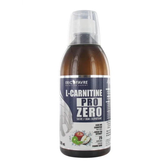 Eric Favre L-Carnitine Pro Zero 500 ml Pomme Kiwi