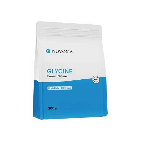 Novoma Glycine Crystallisée 100% Pure Saveur Nature 300 g