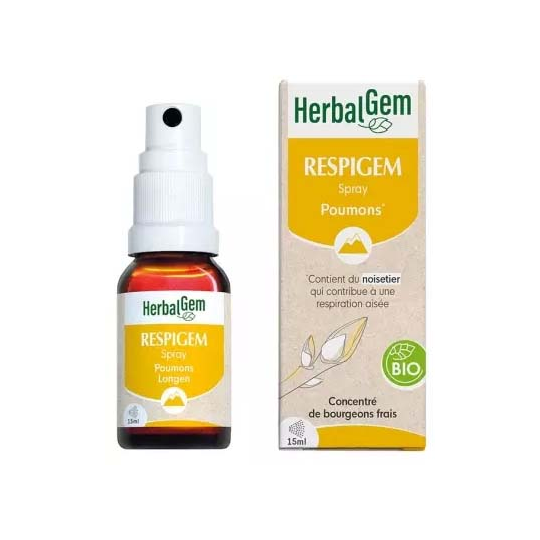 HerbalGem Respigem Spray Bio 15 ml