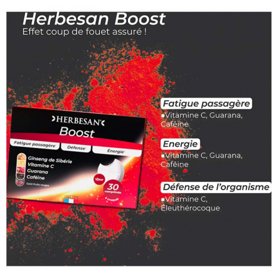 Herbesan Boost Comprimés à Croquer x 30 - image 2