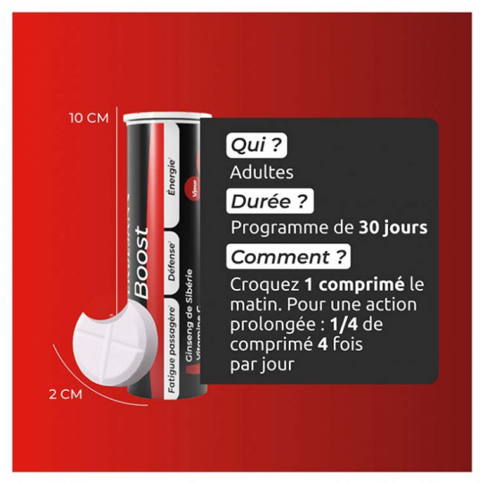 Herbesan Boost Comprimés à Croquer x 30 - image 3