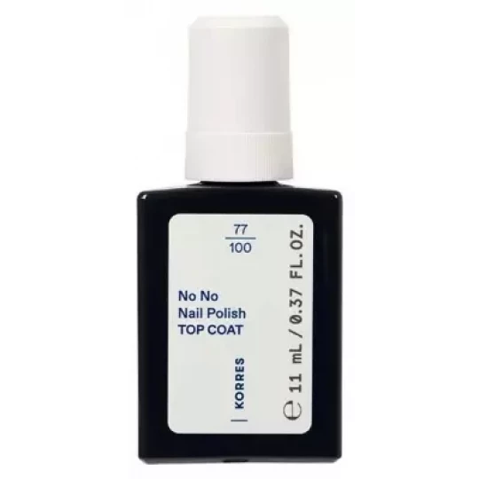 Korres No No Vernis à Ongles Top Coat 11 ml