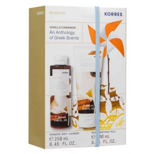 Korres Gel Douche Vanille Cannelle 250 ml + Lait Corps Vanille Cannelle 200 ml - image 3