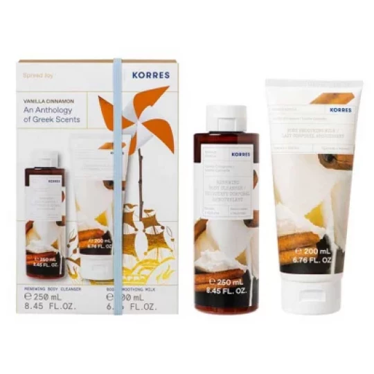 Korres Gel Douche Vanille Cannelle 250 ml + Lait Corps Vanille Cannelle 200 ml - image 4