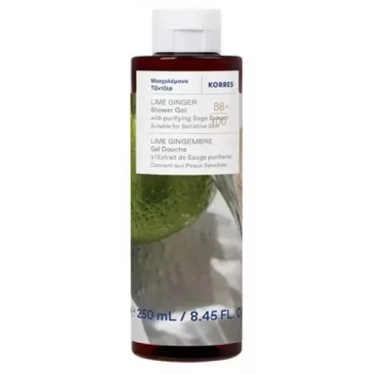 Korres Gel Douche Lime Gingembre 250 ml
