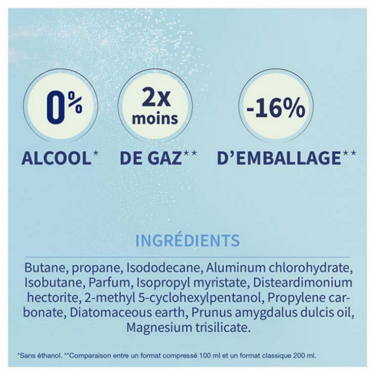 Etiaxil Anti-Transpirant Protection 48H Peaux Sensibles Aérosol Compressé 100 ml - image 3