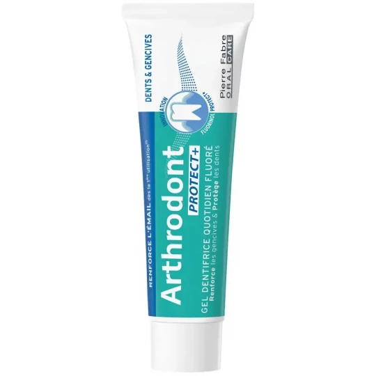 Arthrodont Protect + Gel Dentifrice Quotidien Fluoré 75 ml