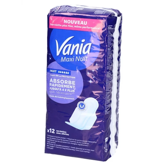 Vania Maxi Nuit Serviettes x 12