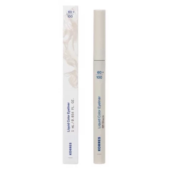 Korres Liquid Color Eyeliner Noir 1 ml - image 3
