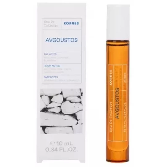 Korres Eau de Toilette Avgoustos Roll'on 10 ml