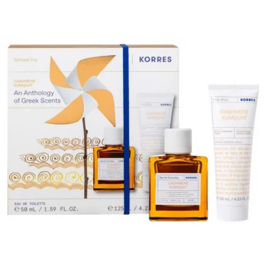 Korres Eau de Toilette Cashmere Kumquat 50 ml + Lait Corps Cashmere Kumquat 125 ml - image 2