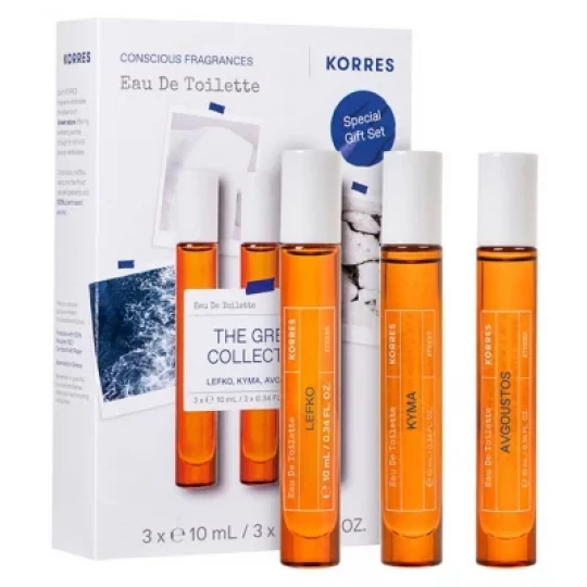 Korres Coffret The Greek Collection Eau de Toilette Lot de 3 X 10 ml - image 2