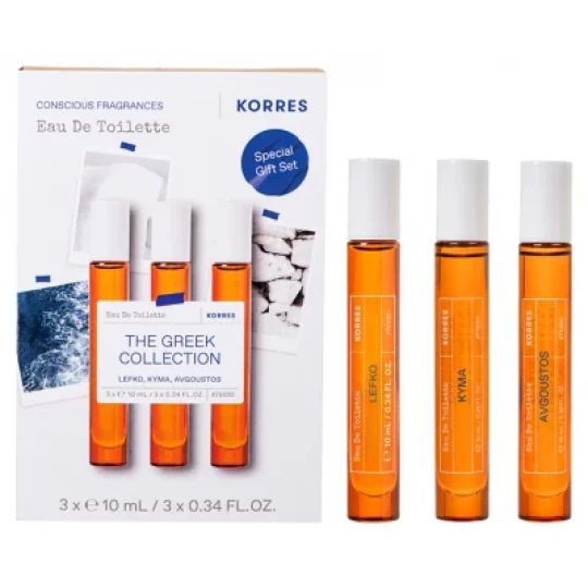 Korres Coffret The Greek Collection Eau de Toilette Lot de 3 X 10 ml - image 3