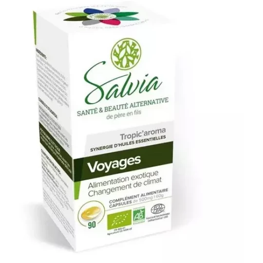 Salvia Nutrition Tropic'Aroma Voyages Bio Capsules x 90 - image 5