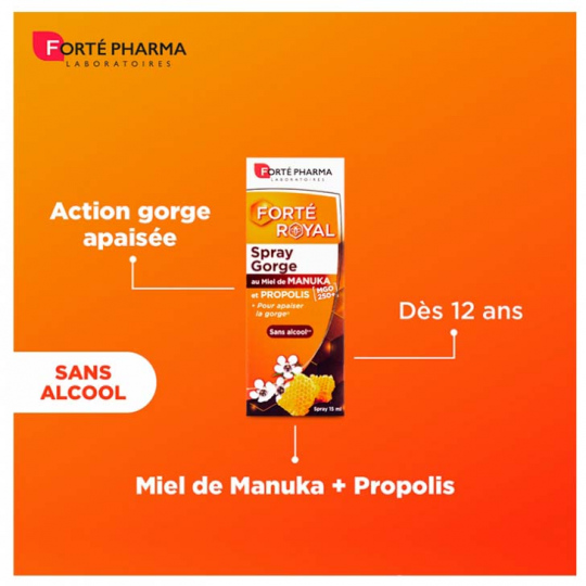Forté Pharma Forté Royal Spray Gorge 15 ml - image 1