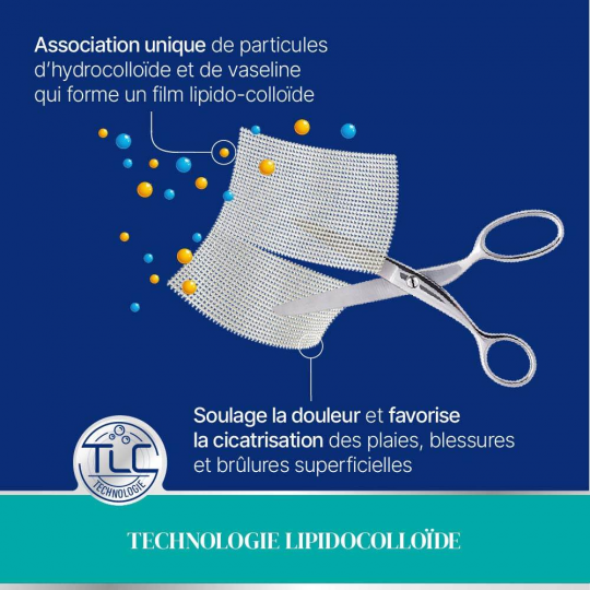 Urgo Brûlures et Blessures Superficielles Tulles Stériles 5 x 5 cm x 6 - image 4