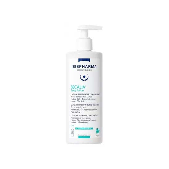 Isispharma Secalia Body lotion Lait Nourrissant Ultra-Confort 400 ml