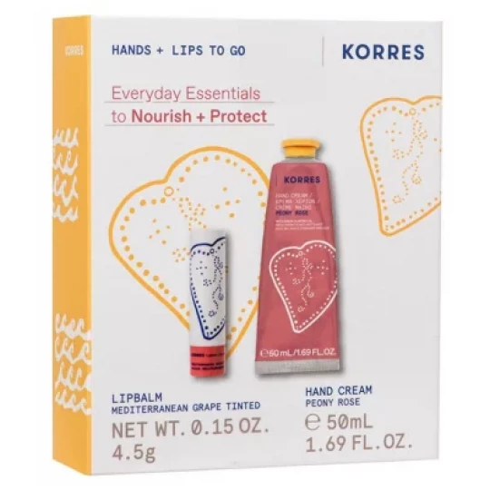 Korres Crème Mains Hydratante Peony Rose 50 ml + Korres Stick à Lèvres Teinté Raisin Méditerranéen 4,5 g - image 5