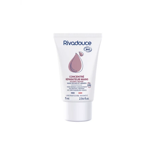 Rivadouce Concentré Réparateur Mains Bio 75 ml