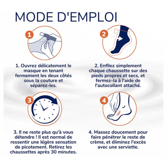 Scholl Masque Pieds Apaisant et Revitalisant 1 Paire - image 4