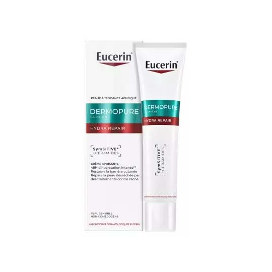 Eucerin DermoPure Clinical Hydra Repair Crème Apaisante 40 ml