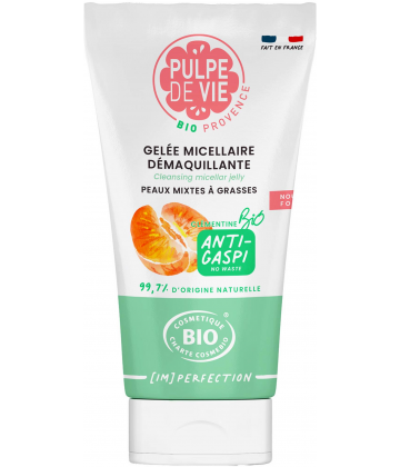 Pulpe de Vie Gelée Micellaire Démaquillante Bio 150 ml
