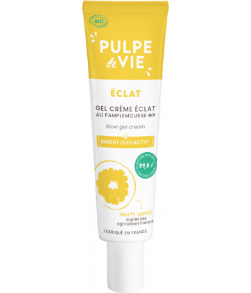 Pulpe de Vie Éclat Gel Crème Pamplemousse Bio 40 ml