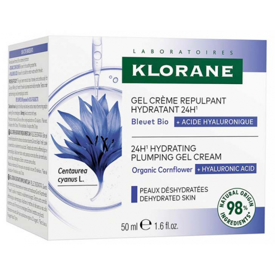 Klorane Gel Crème Repulpant Hydratant 24H 50 ml - image 3