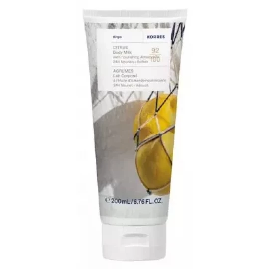 Korres Lait Corps Agrumes 200 ml