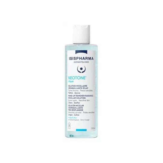 Isispharma Neotone Aqua Solution Micellaire Démaquillante Éclat 250 ml