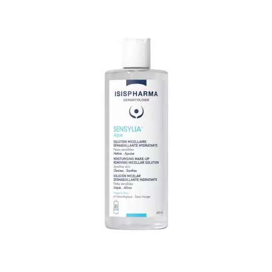Isispharma Sensylia Aqua Solution Micellaire Démaquillante Hydratante 400 ml