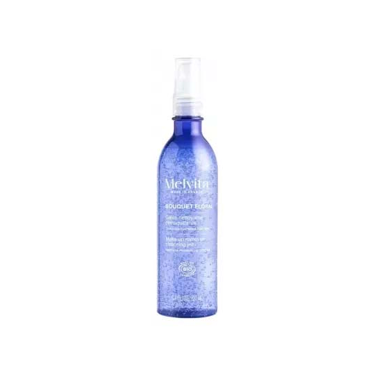 Melvita Bouquet Floral Gelée Nettoyante Démaquillante Bio 200 ml