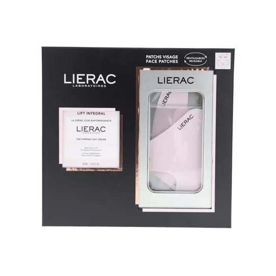 Lierac Lift Integral La Crème Jour Raffermissante 50 ml + Patchs Visage Réutilisables