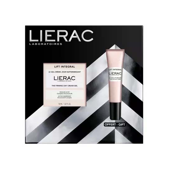 Lierac Lift Integral Le Gel-Crème Jour Raffermissant 50 ml + Le Soin Lift Regard 15 ml Offert