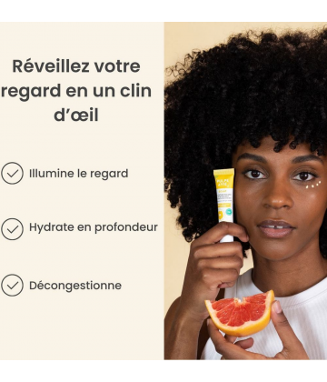 Pulpe de Vie Éclat Gel Crème Regard Défatiguant au Pamplemousse Bio 15 ml - image 5