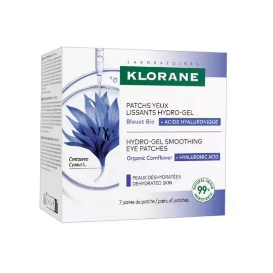 Klorane Patchs Yeux Lissants Hydro-Gel Patchs 7 x 2 - image 1