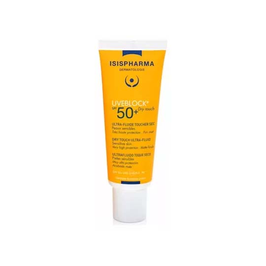 Isispharma Uveblock Ultra-Fluide Toucher Sec SPF50+ 40 ml