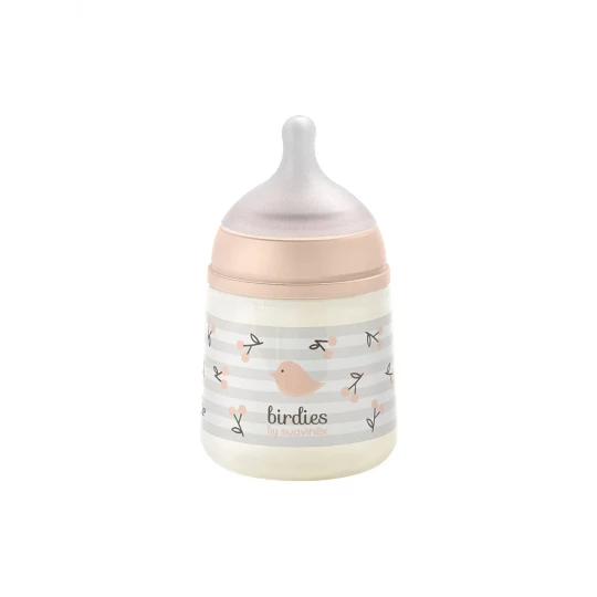 Suavinex Birdies Biberon Tétine Symétrique Débit Lent 150 ml - image 2