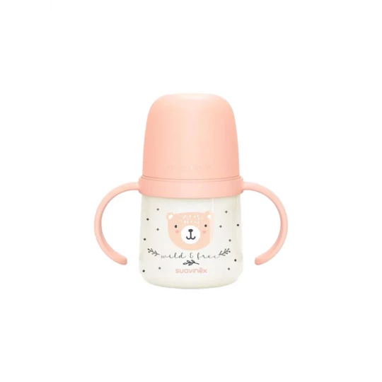 Suavinex Night & Day Biberon à Anses Bec Souple 150 ml 6 Mois et + - image 2