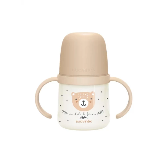 Suavinex Night & Day Biberon à Anses Bec Souple 150 ml 6 Mois et + - image 4